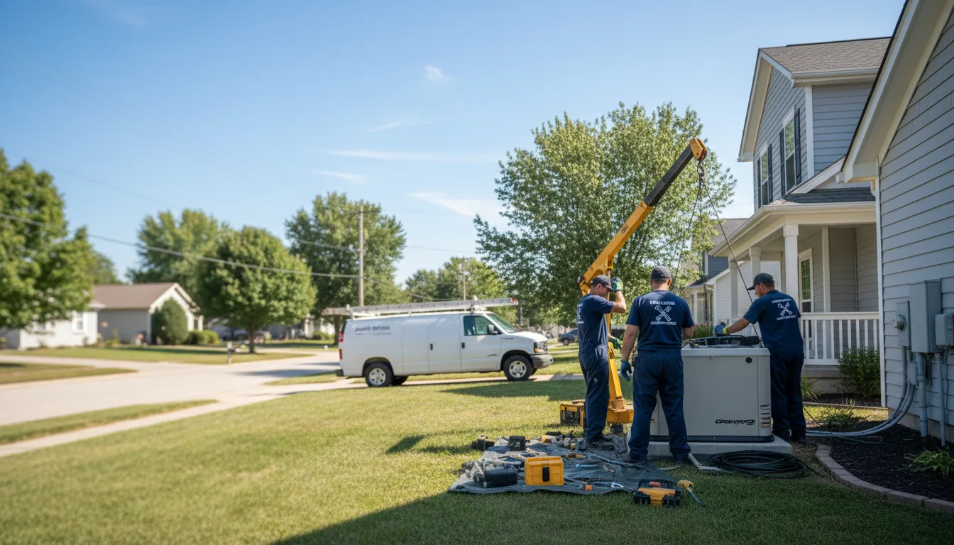 Generator Installation in Rush Springs, OK near me